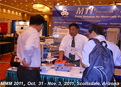 科晶联盟-美国MTI参加2011年56届磁学与磁性材料大会