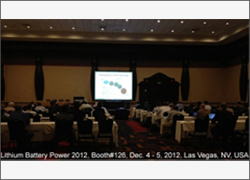 科晶联盟-美国MTI参加美国 2012 锂电讨论会  Lithium Battery Power 2012, Booth#126, Dec. 4 - 5, 2012, Las Vegas, NV, USA